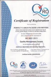 ISO Certificate image