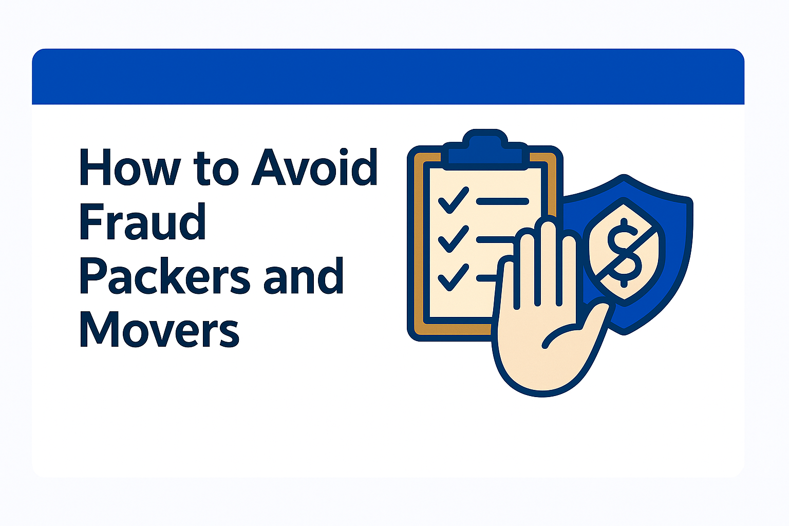 Avoid Packers and Movers Scams