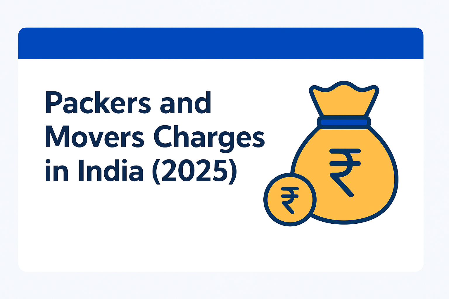 Packers and Movers Charges